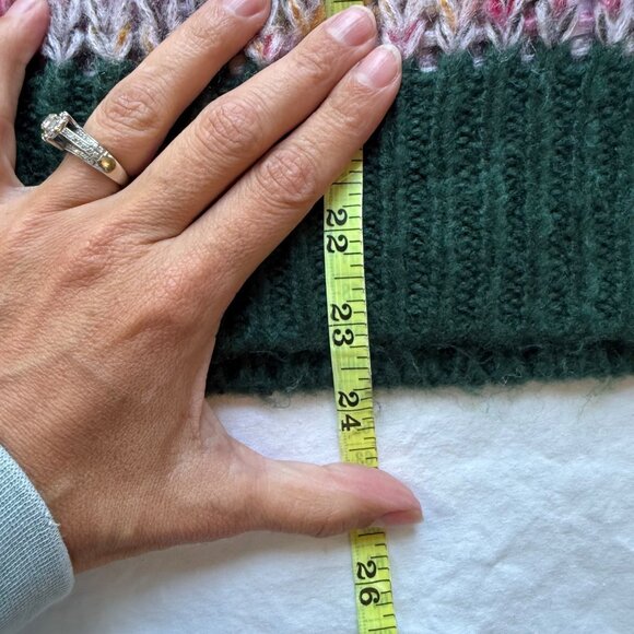 Heartloom S Multicolor Striped Knit Sweater Acrylic & Polyamide Blend - Picture 9 of 9